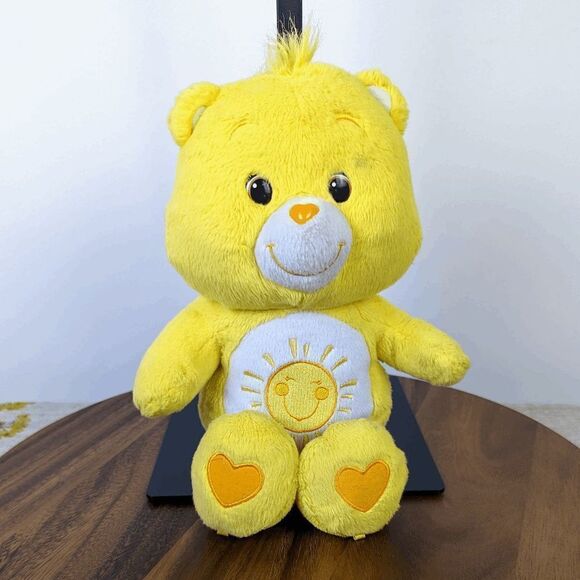 Care Bears  12" Plush Funshine Bear Stuffed Animal Yellow - Picture 1 of 8